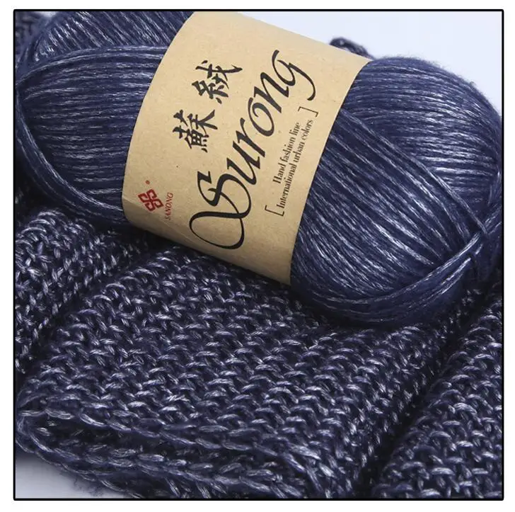 TPRYN 5 шт. = 500 г шелковая Хлопчатобумажная Трикотажная Пряжа Вязание крючком