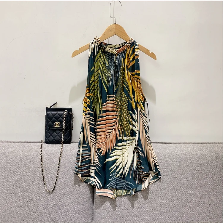 

Модный женский свободный жилет без рукавов