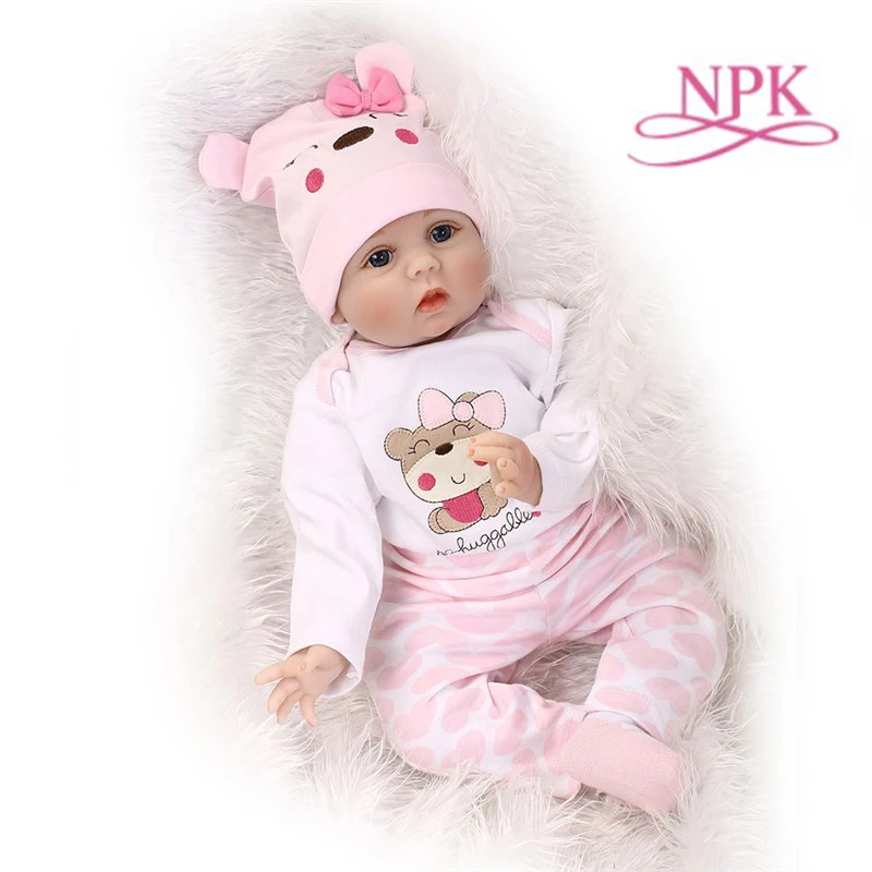 NPK Одежда для куклы для новорожденных 22 дюйма 50-55 см Reborn Baby Doll аксессуары для кукольной одежды Одежда для детского праздника подарок на день рождения