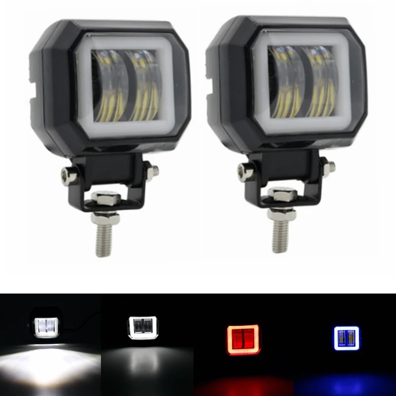 DRL светодиодный прожектор 3 дюйма 12 В 24 водонепроницаемый круглый фонарь для