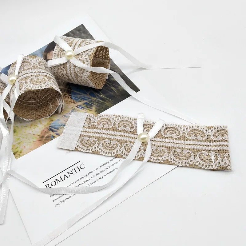 5 шт. кружевные фотообои для свадебного стола | Дом и сад