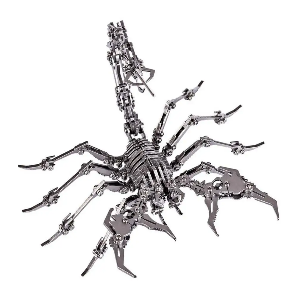 

3D Stainless Steel Puzzle DIY Assembled Detachable Model Toys