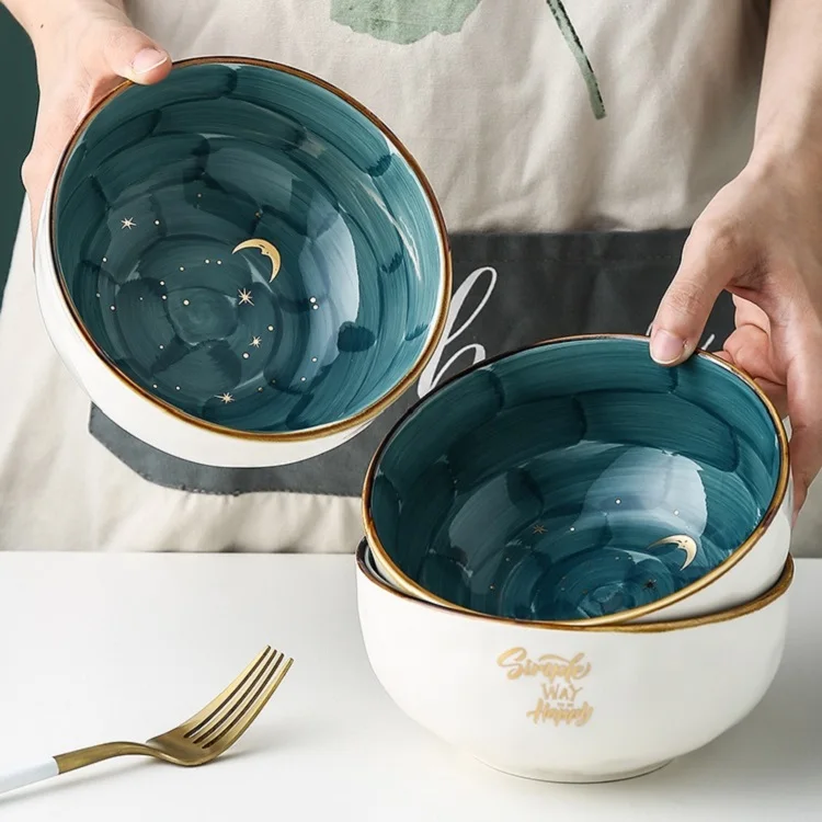 6 дюймов керамическая Салатница завтрак фруктовый десерт миски домашняя