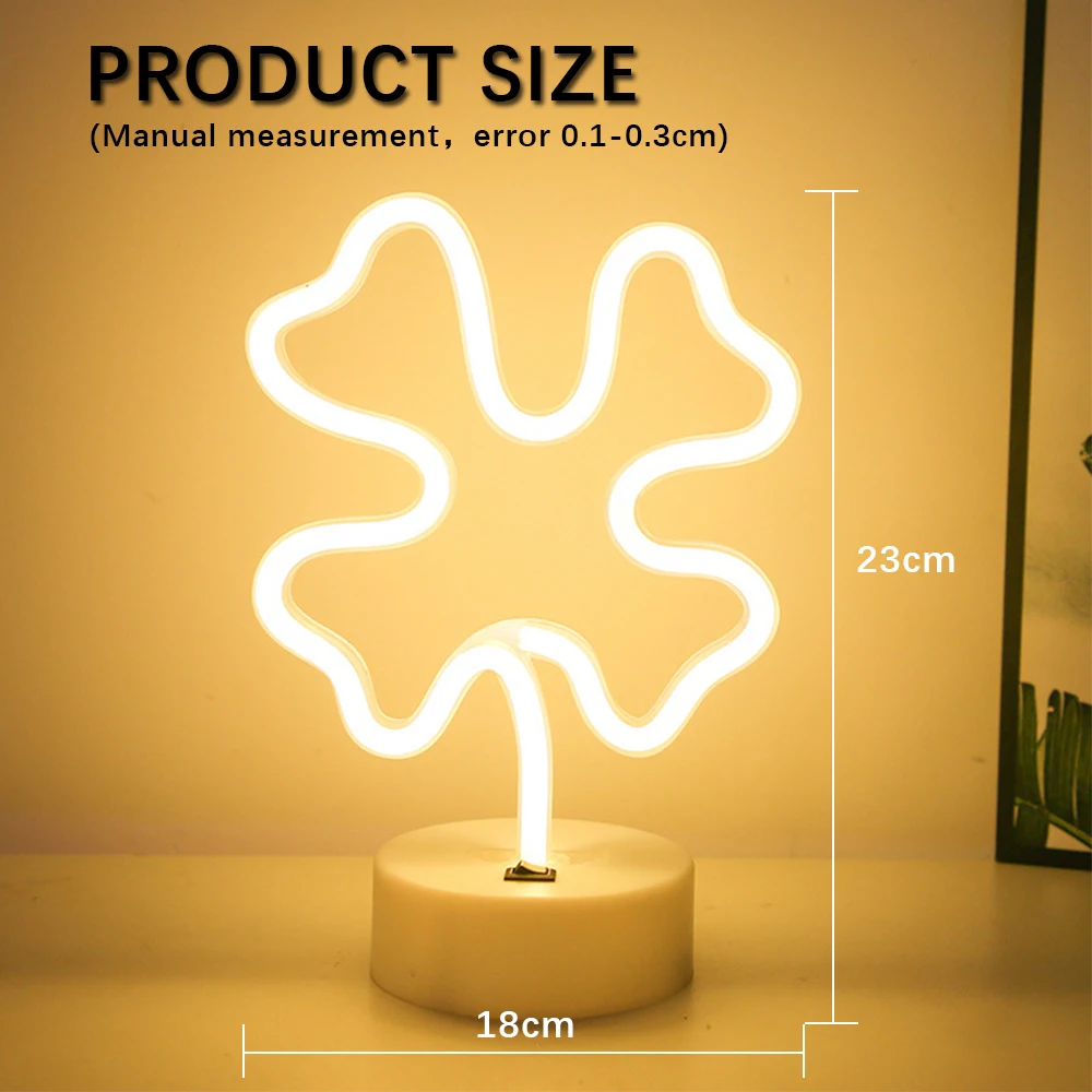 Светодиодный неоновая лампа Usb настольная рисунок светодиодный вывеска для