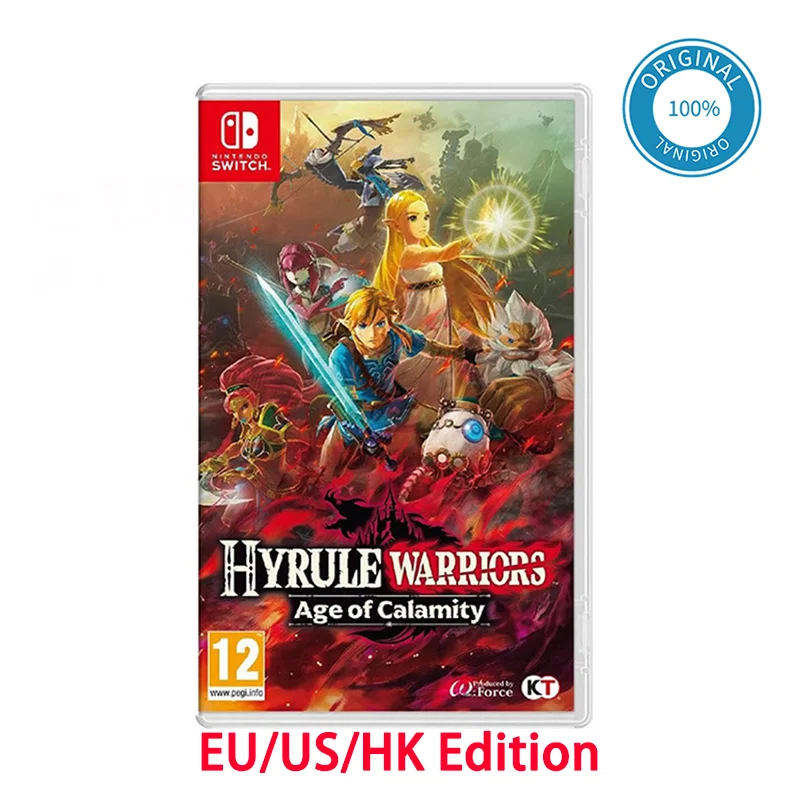 

Nintendo Switch Game Deals - Hyrule Warriors: Age of Calamity - Games Physical Cartridge - EU/US/HK Edition Random Shipment