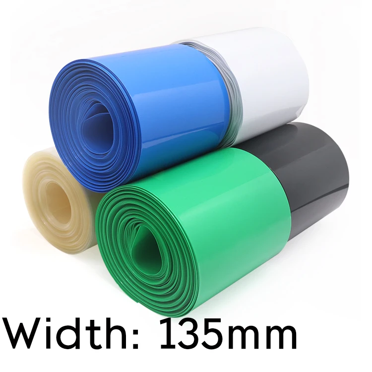 Ширина 135 мм (диаметр 85 мм) Lipo Battery Wrap PVC термоусадочная трубка изолированный чехол