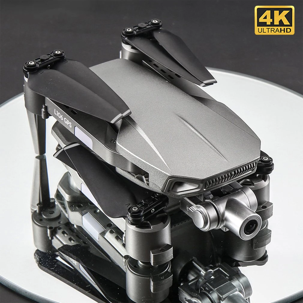 

DONIBE 2021 L106 Pro GPS Drone 4K HD Camera Anti-Shake Self-Stabilizing 3-Axis Gimbal Professional Aerial Photography Quadcopter