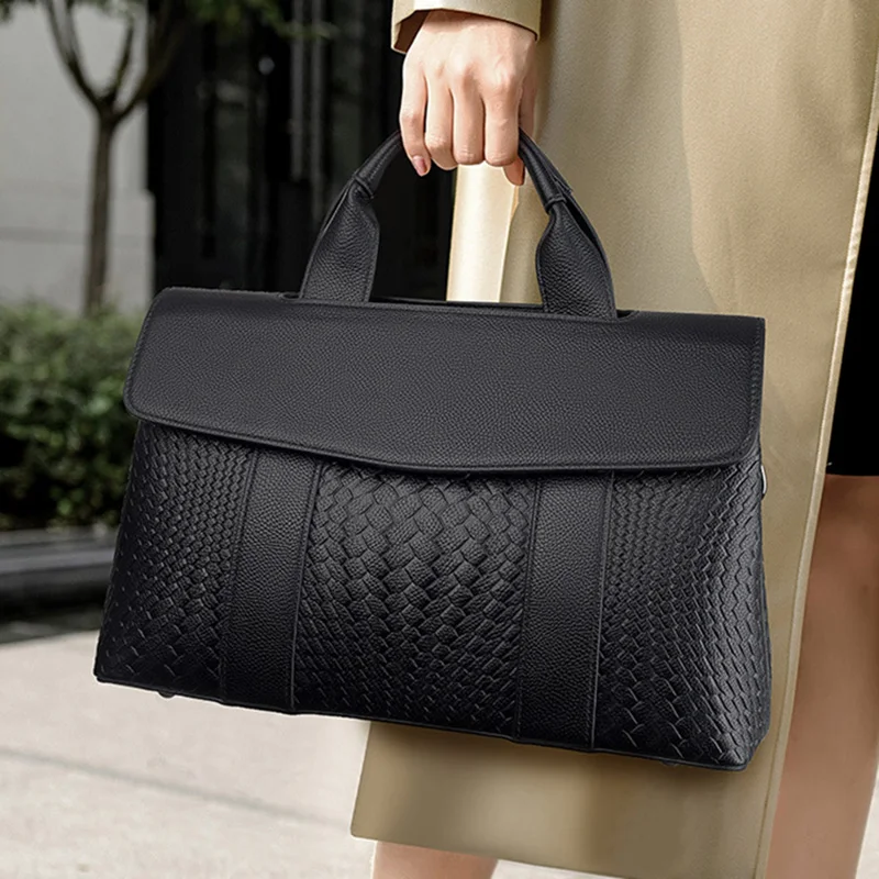 

Винтажные черные женские ручные сумки с клапаном, роскошные дизайнерские сумки, качественная кожаная тканевая сумка на плечо, Вместительна...