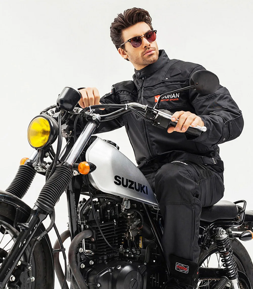 DUHAN Motorcycle Men Breathable Jacket Reflective Motorbiker Motocross Riding Jackets Clothing Body Protection Keep Warm Liner enlarge