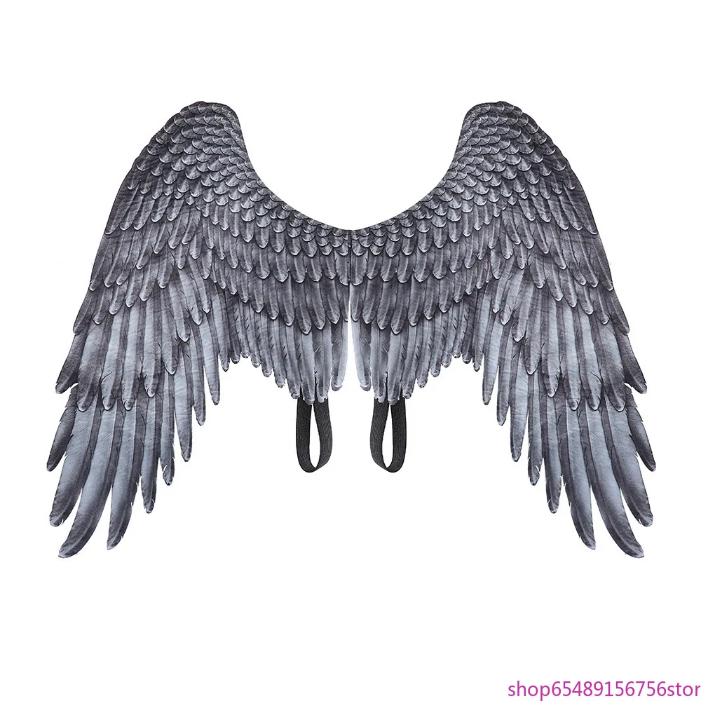 3D Рождественские Большие Крылья Ангел Дьявол рейва тематическая вечеринка