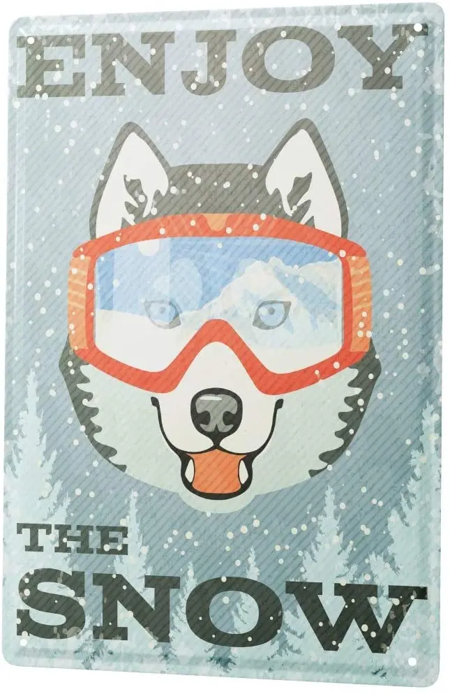 

SINCE 2004 tin Sign Nostalgia Winter
