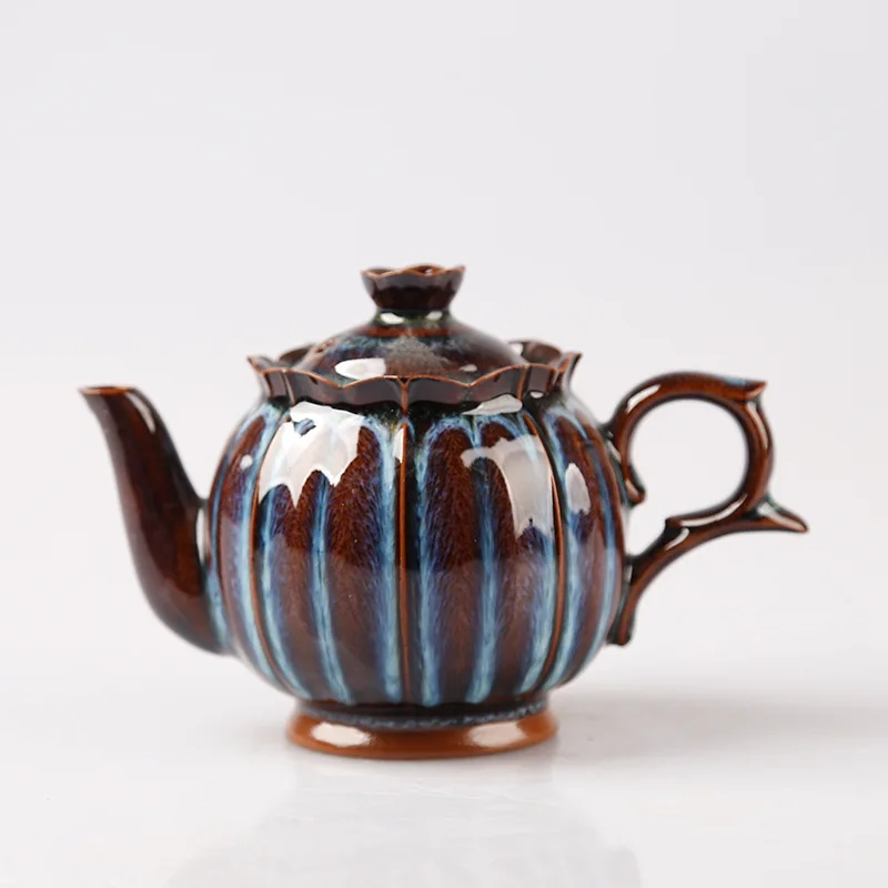 The Kiln Porcelain Teapot Filter dan hu Ceramic Kung Fu Tea Single yao Variable Drawing pao cha Home | Дом и сад