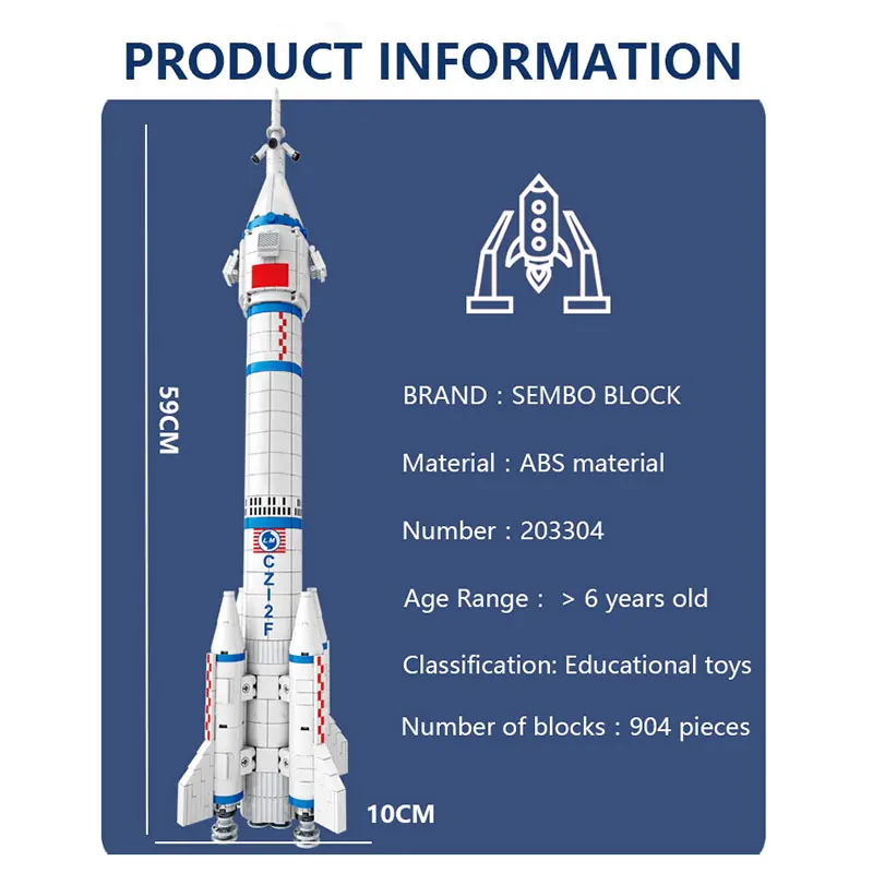 

SEMBO City Technic Space Spaceship Carrier Astronaut Figures 3D Model Building Blocks Kit DIY Mini Diamond Bricks Toys for Kids