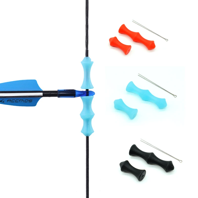 Archery Guard Bowstring Finger Saver Tab Silicon Release Bow Recurve Free Shipping | Спорт и развлечения