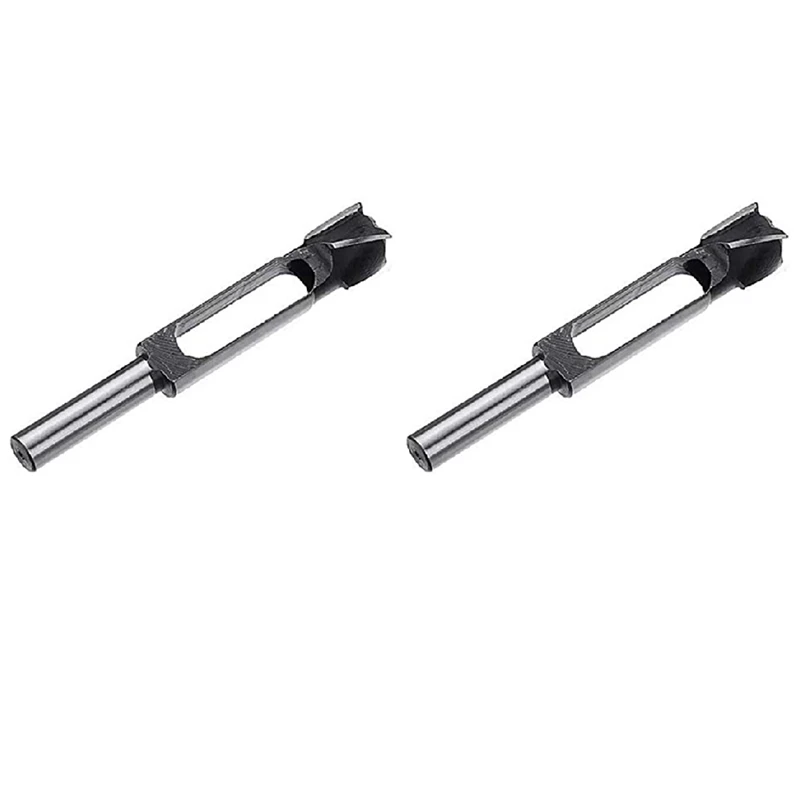 

2X 15Mm/10Mm Tenon Dowel And Plug Drill 13Mm Shank Tenon Maker Tapered Woodworking Cutter B & D