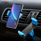 Универсальный автомобильный держатель для телефона, подставка для iPhone 11, крепление на вентиляционное отверстие, держатель для телефона, поддержка 4-6 дюймов, 360 градусов, подставка для телефона в автомобиле