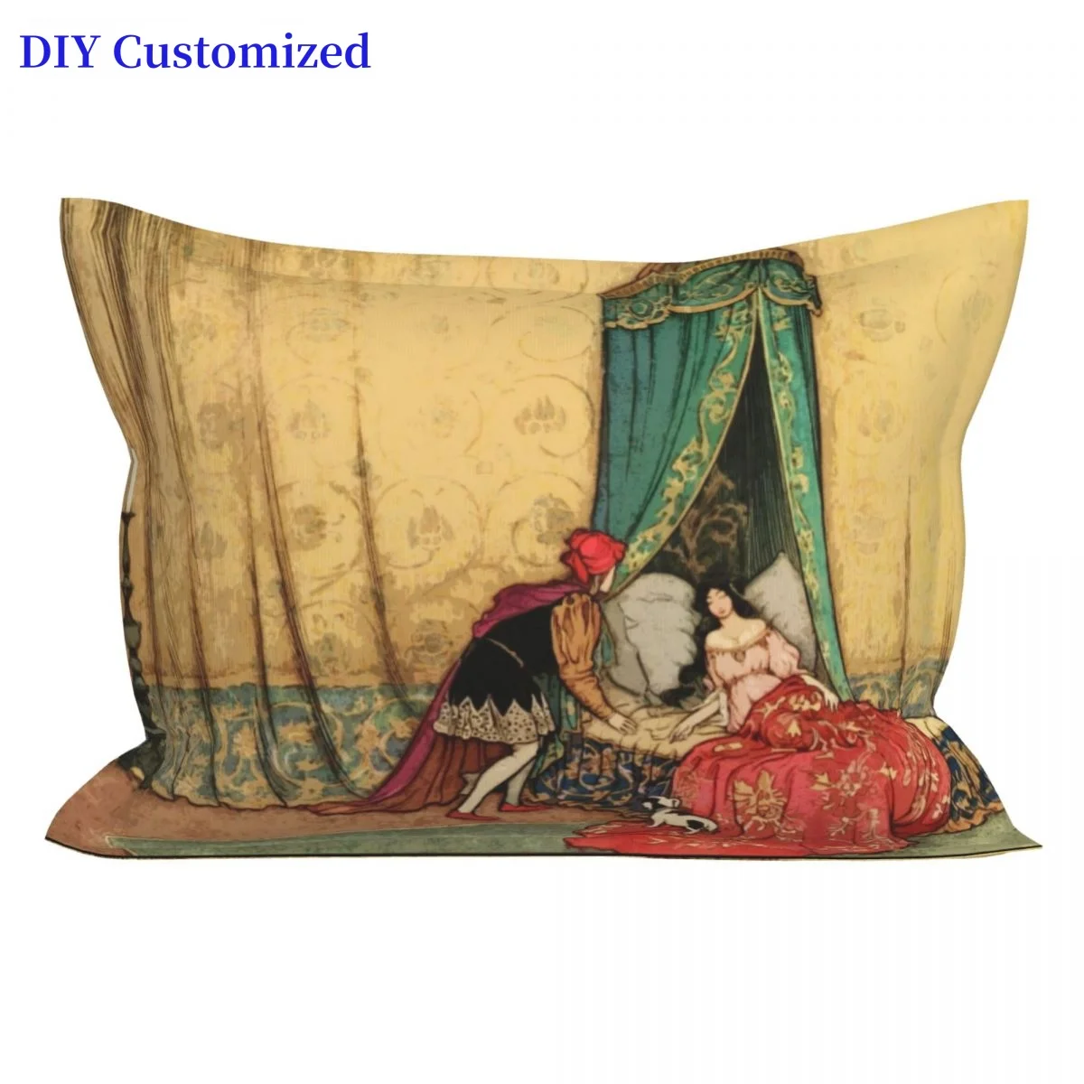 

Wholesale Custom Diy Standard Pillowcase Decorative Pillow Case 20 "* 26" Full Width Single Side Printing Customization Dropship