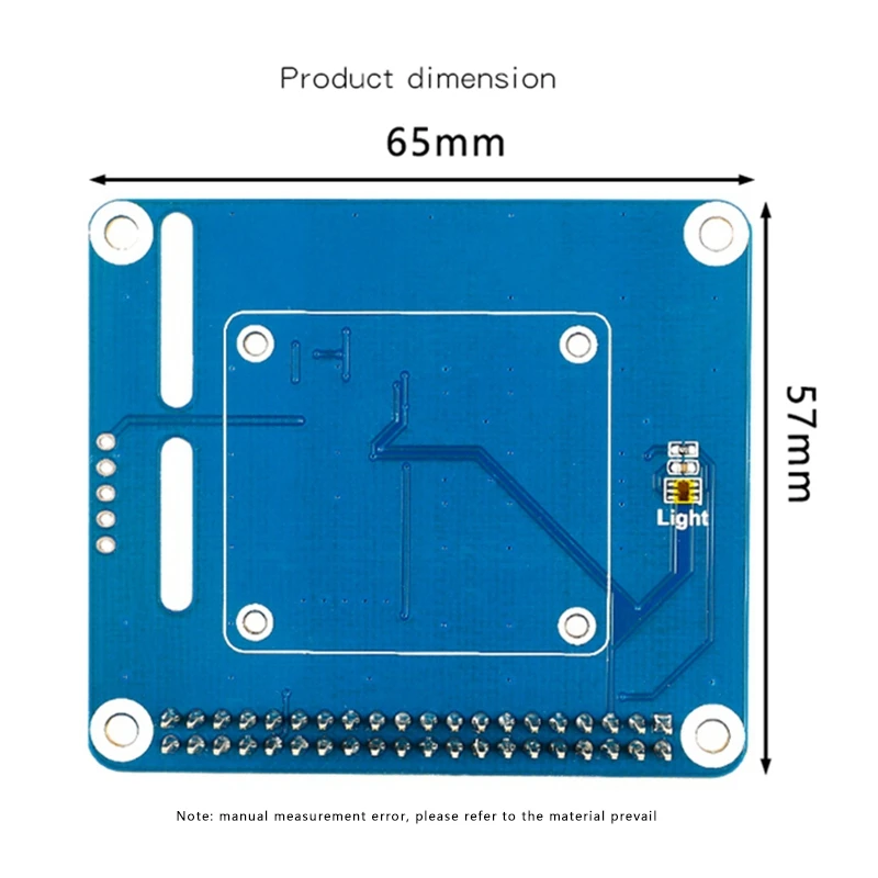 

for Raspberry Pi 2-Degree-Of-Freedom Pan/Tilt Expansion Board Onboard PCA9685/TSL2581FN Ambient Light Sensor Module
