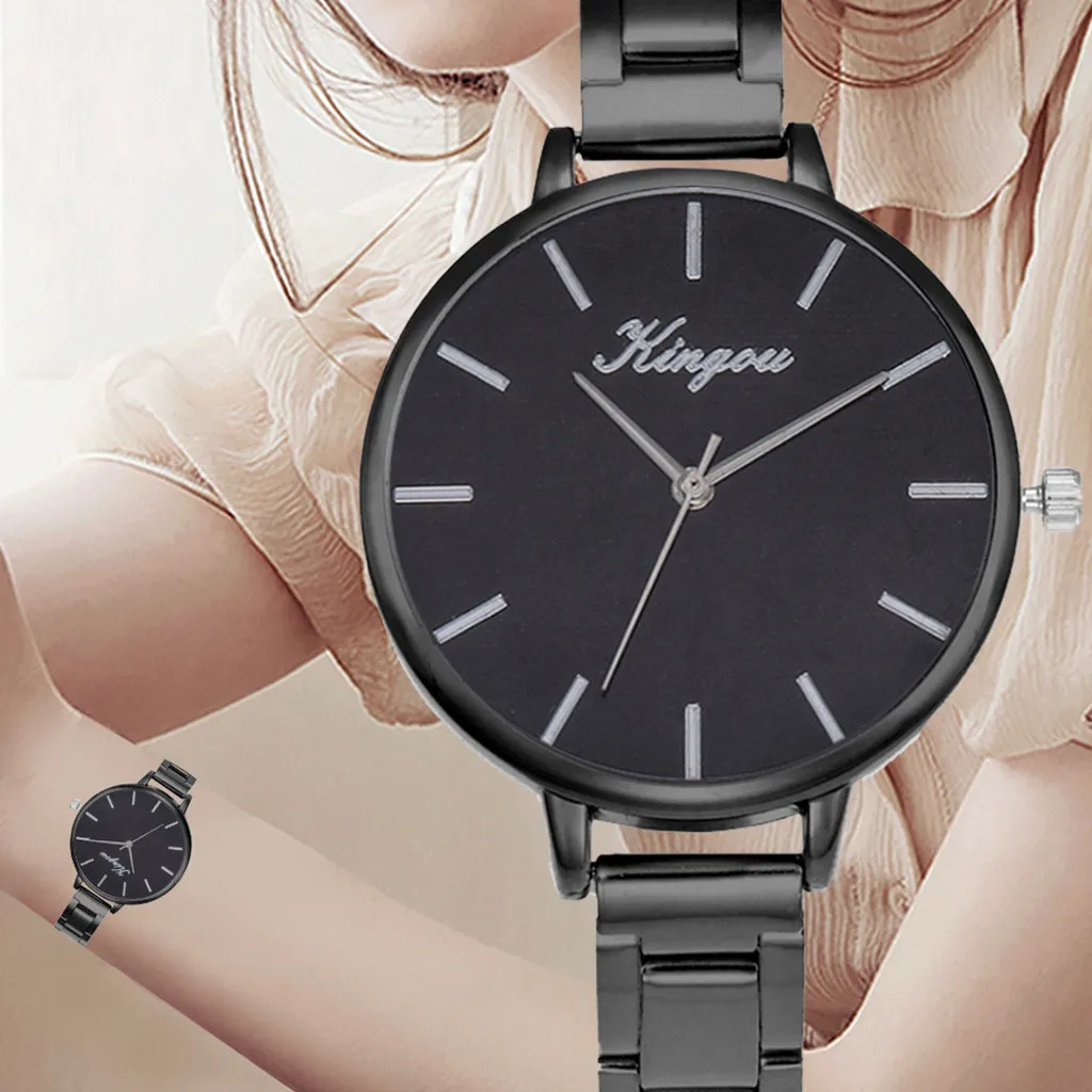 

DAIGELO Women Watches Fashion Alloy Steel Belt Casual Watch Geneva Simple Steel Belt Wristwatches Reloj Mujer Relogio Feminino