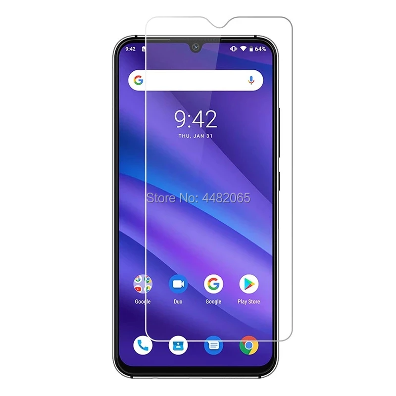 

50PCS/lot Front Safety Shield Full Glue Tempered Glass For UMIDIGI A9 Pro Screen Protector protective film For UMI A9 Pro Glass