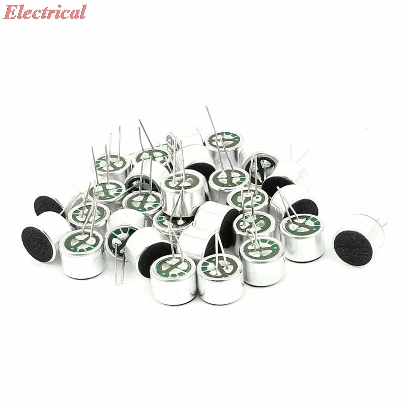 

10mm x 7mm Through Hole Mini Electret Microphone Condenser Pickup