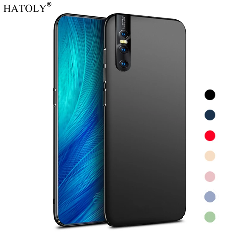 Чехол для телефона Vivo S1 Pro ультратонкий гладкий жесткий чехол из поликарбоната