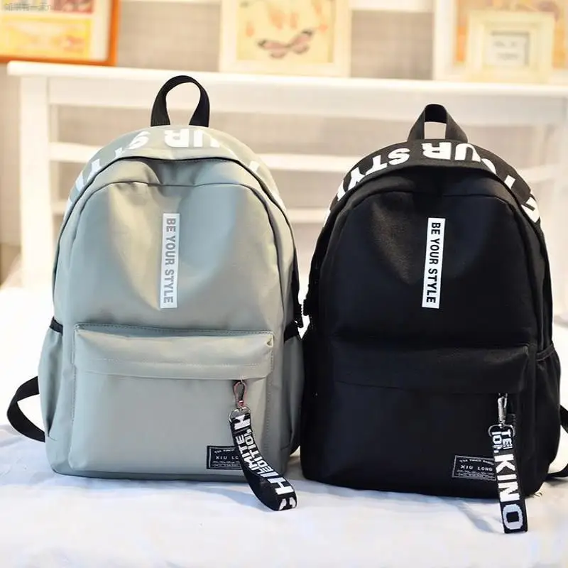Campus Canvas Schoolbag Men And Women's Fashion Large Capacity Backpack