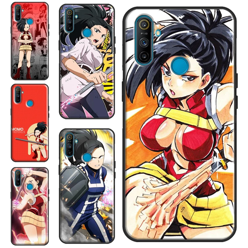Чехол Momo yaoyorozu моя геройская Академия для OnePlus 10 9 Pro Nord2 8T 9R, чехол для Realme GT Neo 2 Master 8 Pro 8i 9i C3 C21
