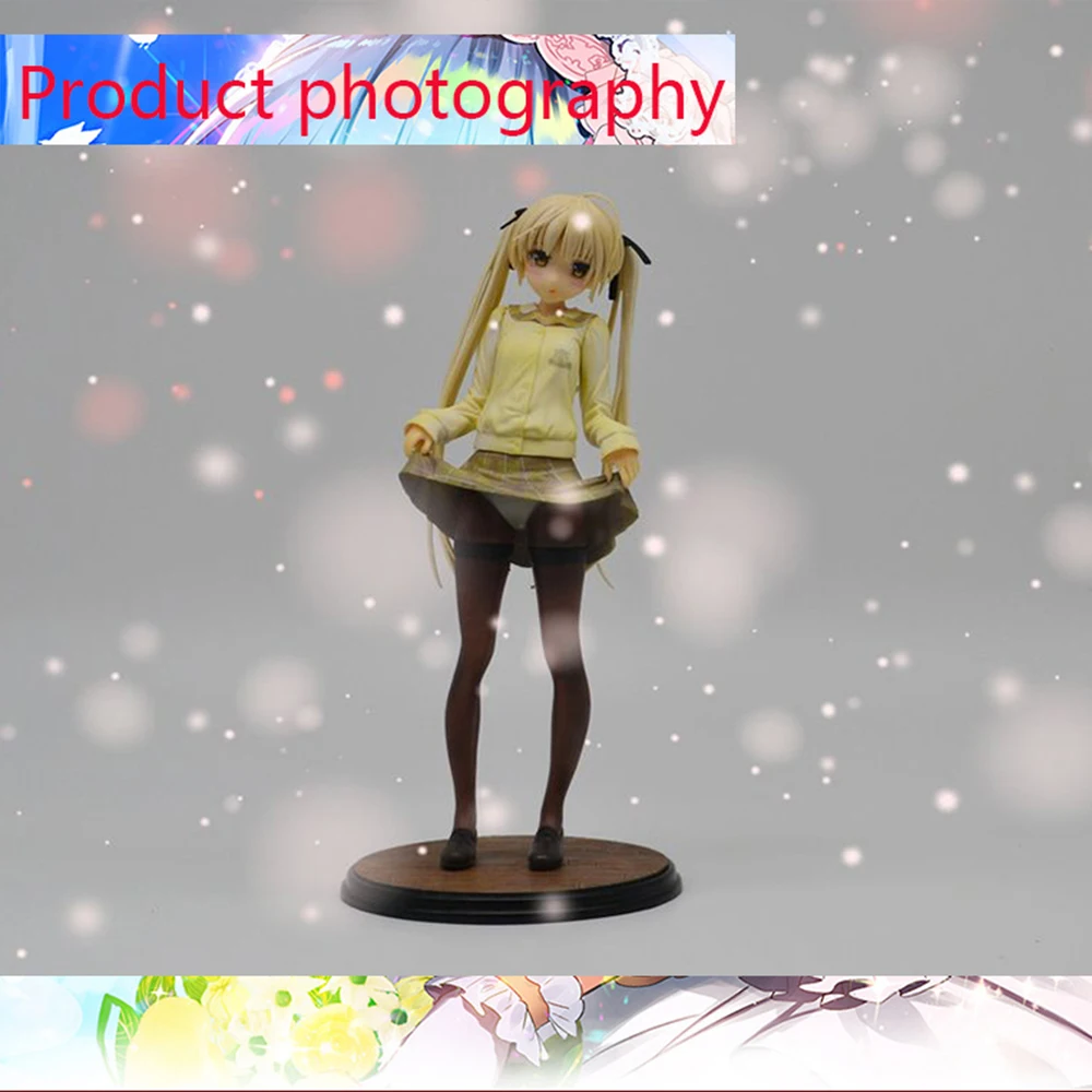 

22CM New Standing posture Game Yosuga no Sora character Take the rabbit Cake decorations Model toys Gift-40
