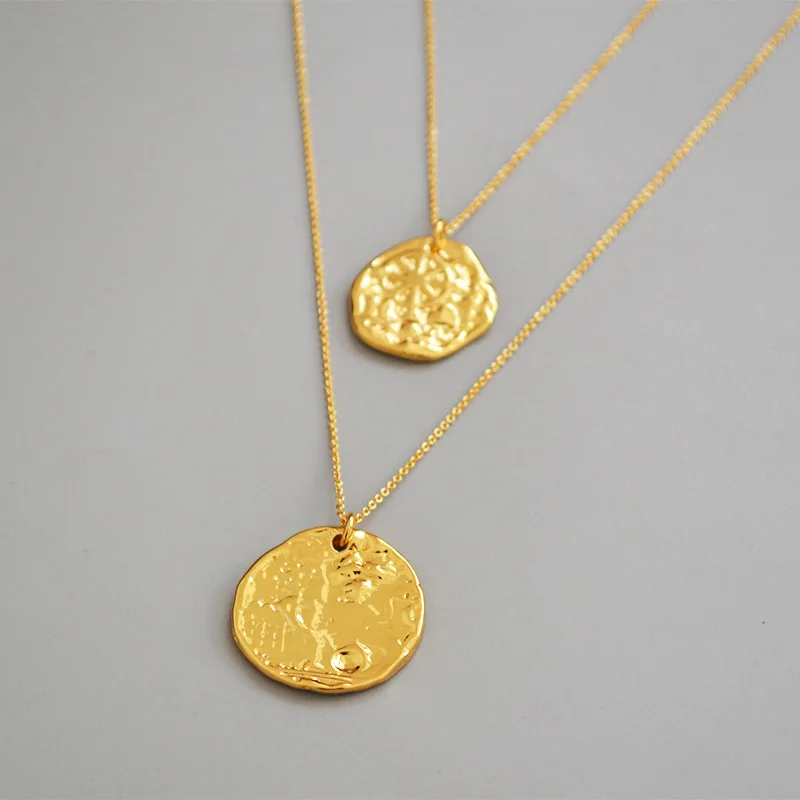 Французское рельефное пушистое ожерелье с абстрактным рисунком Необычные