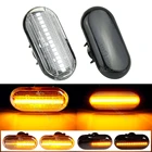 Светодиодные динамические боковые габаритные огни, указатели поворота для mercedes-benz Smart, для двухместного кабриолета (453) для Dacia Duster 1, Лодзи 1, 2 шт.