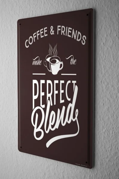 

Жестяной знак для ресторана кухни друзей