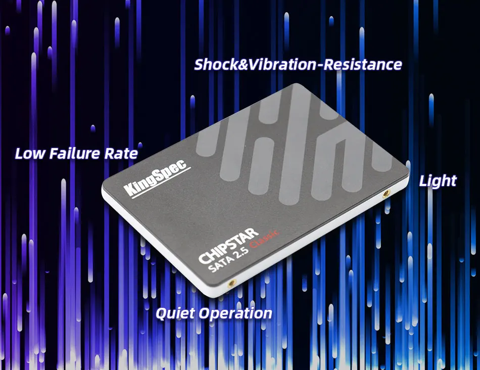 KingSpec ssd 2,5 SATA3 120 ГБ SSD 240 ГБ 480 ГБ 960 ГБ SSD hdd 128 ГБ 256 512 1 ТБ sd 2 ТБ ноутбука, настольного компьютера твердотельный диск