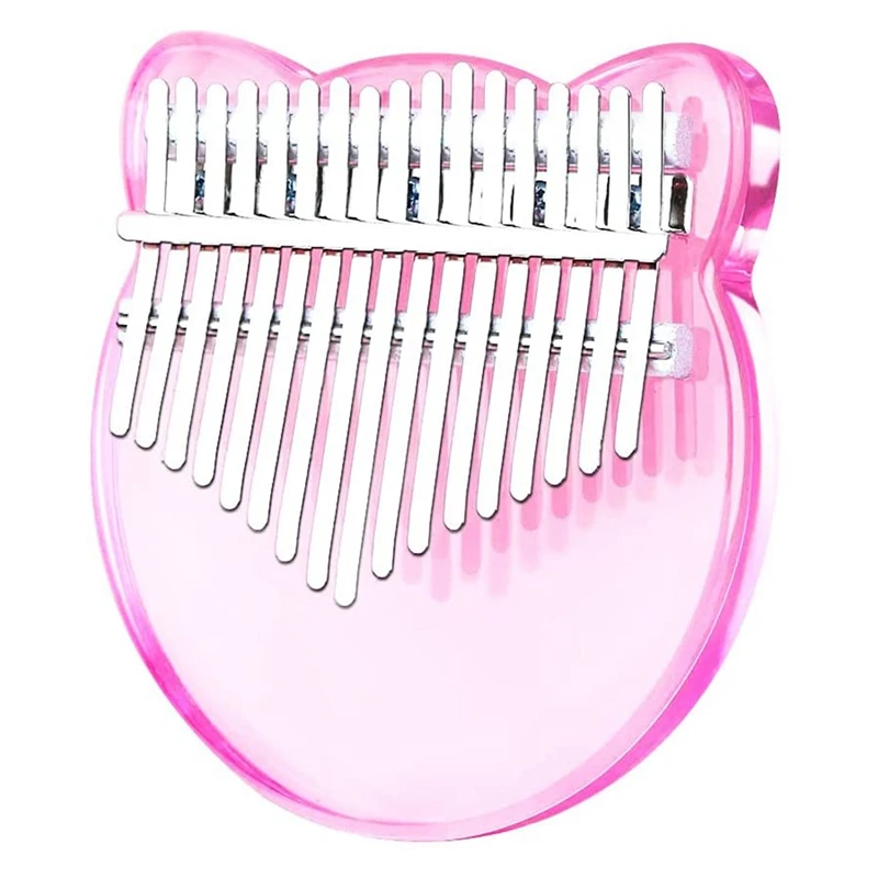 

Kalimba 17 Keys Acrylic Thumb Piano Finger for Kid Adult Beginners Professional Musical Instruments Christmas Gift