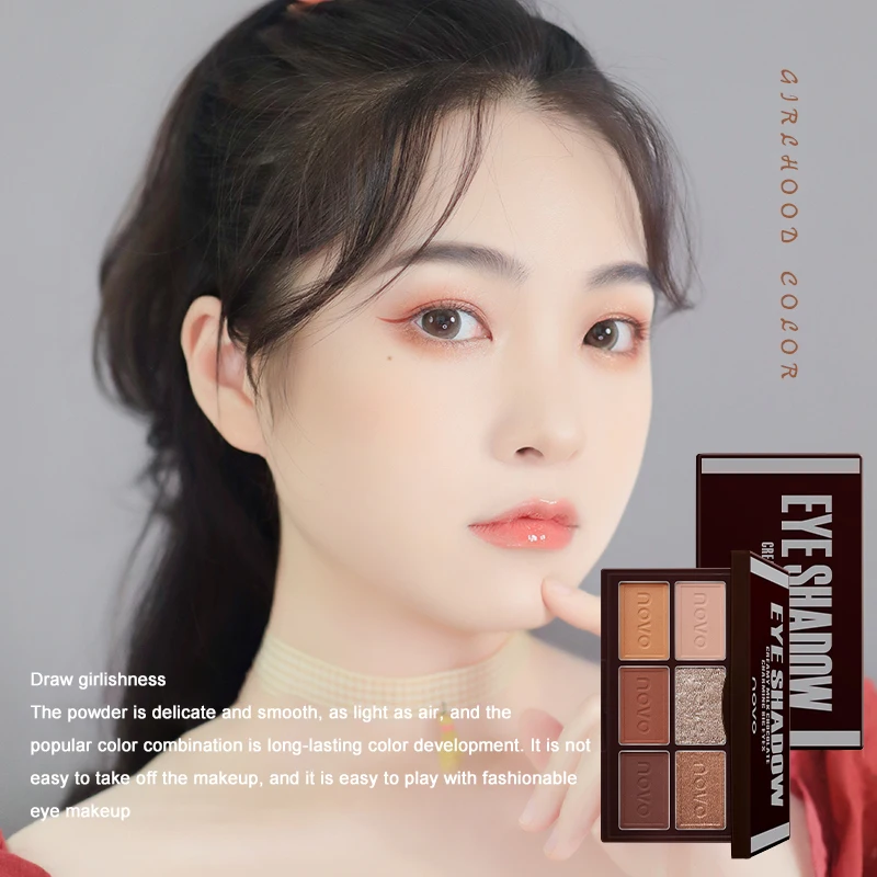 

Eye Shadow Palette Waterproof Sweat-proof No Smudge Powdery Silky Eye Shadow Eyeshadow Eyes Makeup Matte Earth Color TSLM1