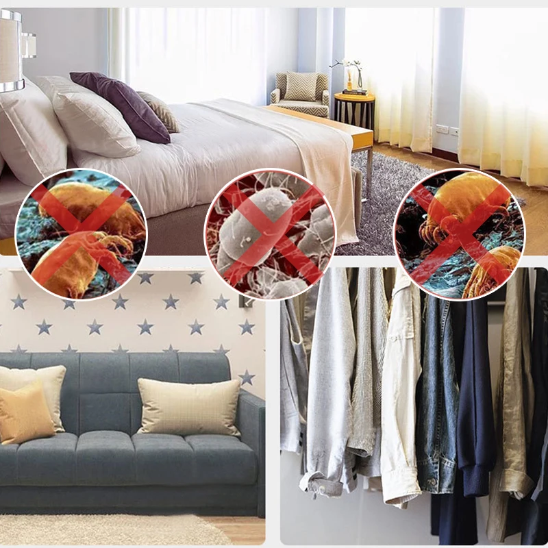 10 шт./упак. натуральный пылевых клещей Элиминатор убийца для постельная Подушка