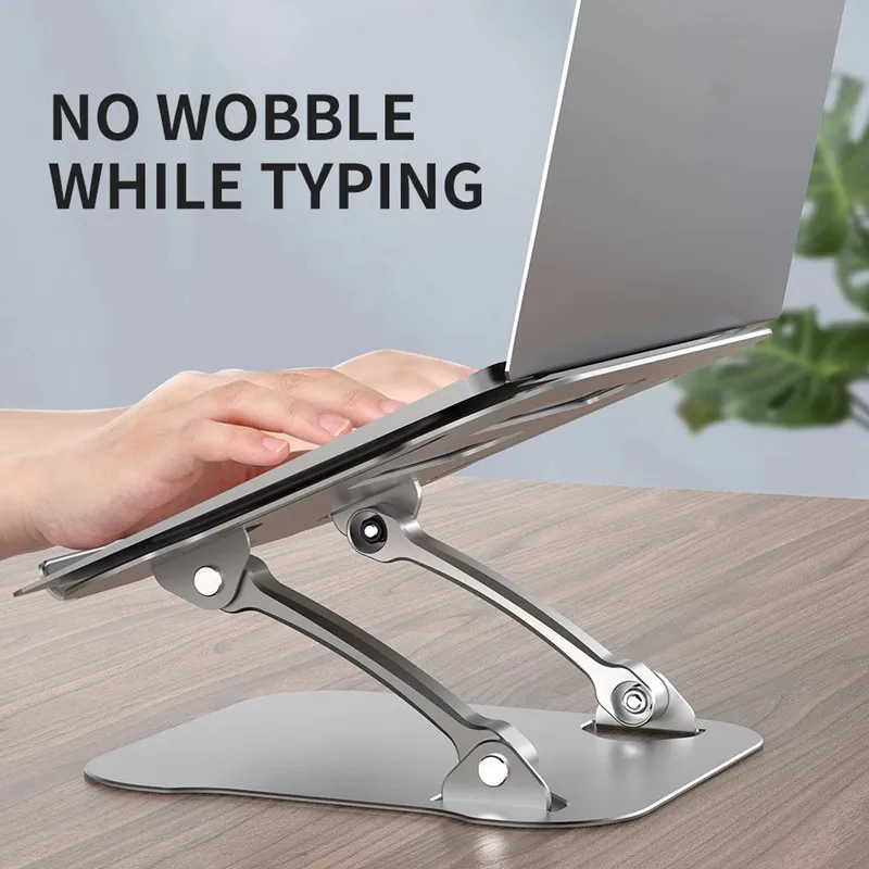 

ZUIDID Universal Foldable Portable Office Notebook Adjustable Aluminum Alloy Non Slip Cooling Rack Laptop Stand