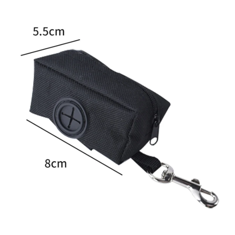 

Degradable Dog Poop Bag Dispenser Flashlight Outdoor Pet Waste Bag Portable LED Light Cat Dog Garbage Bag Case Cleaning Supplies