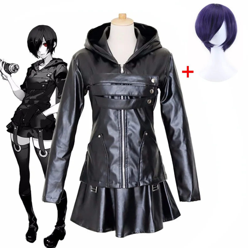 Аниме Токийский Гуль тоука Кирисима Косплей Костюм Полный комплект униформа из