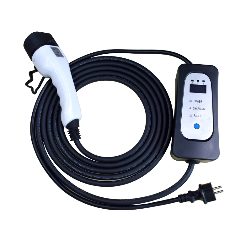 Evse chademo электрическое автомобильное зарядное устройство тип 2 ЕС настенная