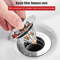 universal basin pop up drain filter anti clogging bathtub drain stopper shower sink strainer for kitchen bathroom toilets