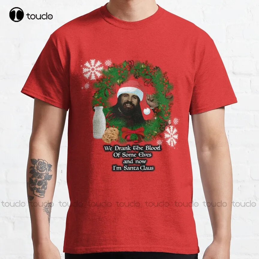 We Drank The Blood Of Some Elves And Now I’M Santa Claus - What We Do In The Shadows Christmas Wwdits Nandor T-Shirt Xs-5Xl Gift