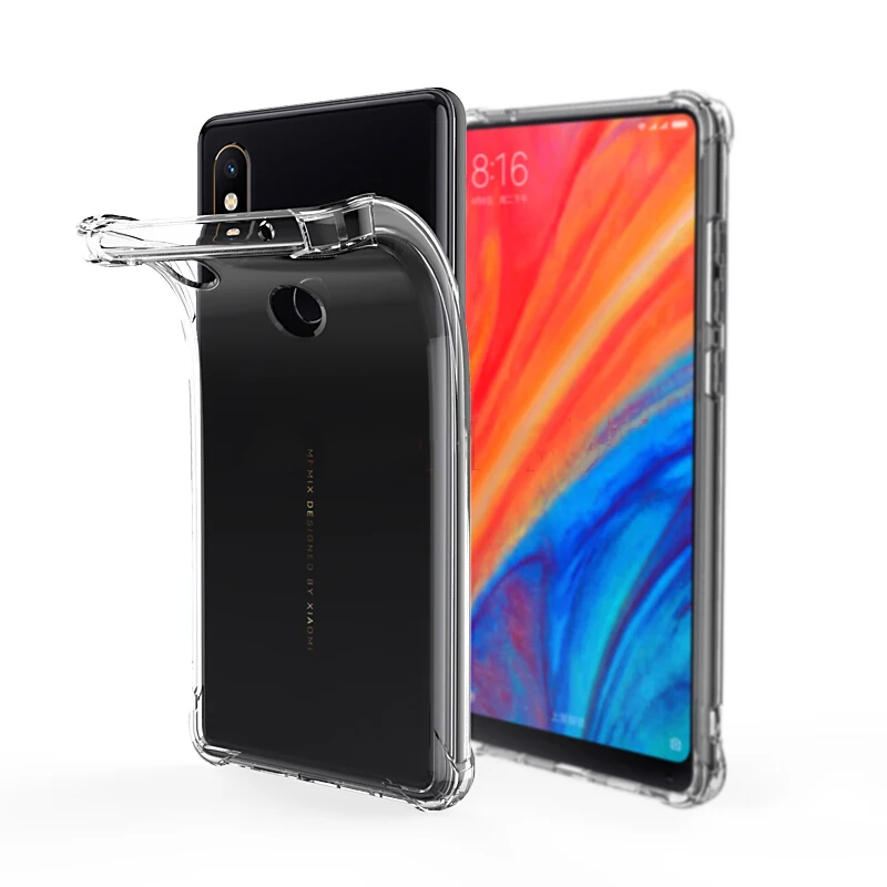 Clear Airbag Anti-shock Case For Xiaomi Redmi 7A 8A 5 Plus S2 Note 8T 4 4X 6 7 8 Pro 5A Prime Mi 6X A2 Lite 5X A1 Back Cover |