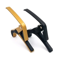 single handed quick change acoustic clip aluminum alloy electric classic 6 string guitar capo basses accessories without buzz