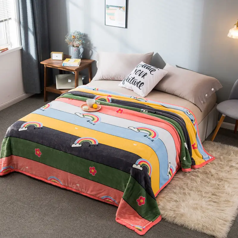 Флисовое одеяло для взрослых однотонное цветные одеяла и покрывала мягкая