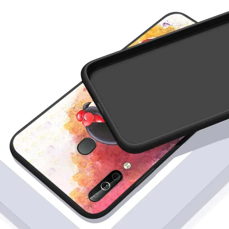 

Colorful Disney Mickey for Samsung Galaxy A90 A80 A70 A60 A50 A40 A20 A2Core A10 M31 M21 M60 M40 M30 Black Phone Case