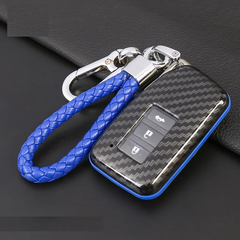 Корпус из карбонового волокна чехол ключа дистанционного управления