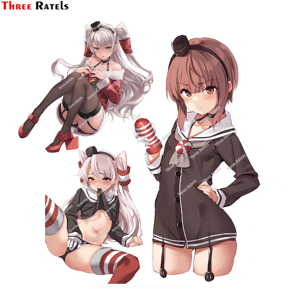 Трехмерная аниме-наклейка Three Ratels D364 s для Amatsukaze Kantai коллекция автомобильных