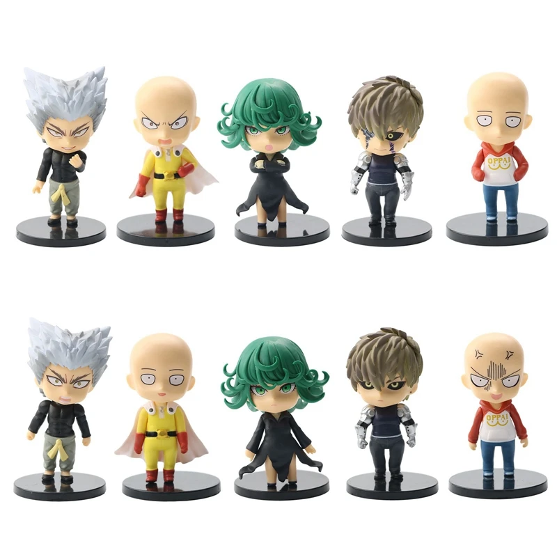 

One Punch Man Saitama Q Posket Action Figure Toys Table Decoration Dolls Birthday Gifts 10cm Anime Character Collection Toy