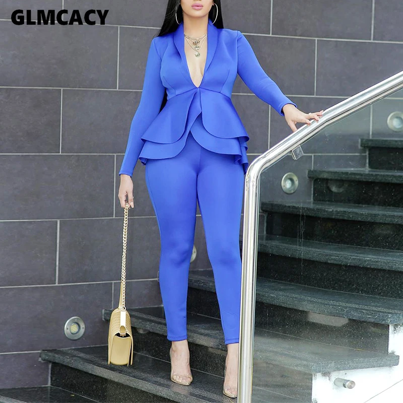 Комплект из двух предметов женский с V образным вырезом пикантный топ баской и